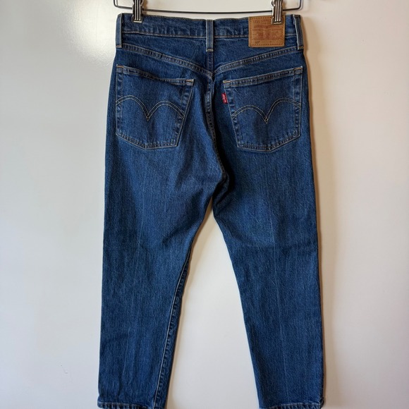 Levi‎ Strauss 501 Original Fit Button Fly Blue Denim Jeans W26 - Picture 4 of 12